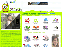 Tablet Screenshot of letrasanimadas.com
